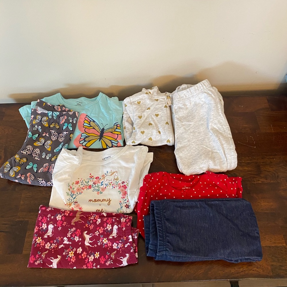 Baby Girl Matching Set Bundle Fall Size 18 mo